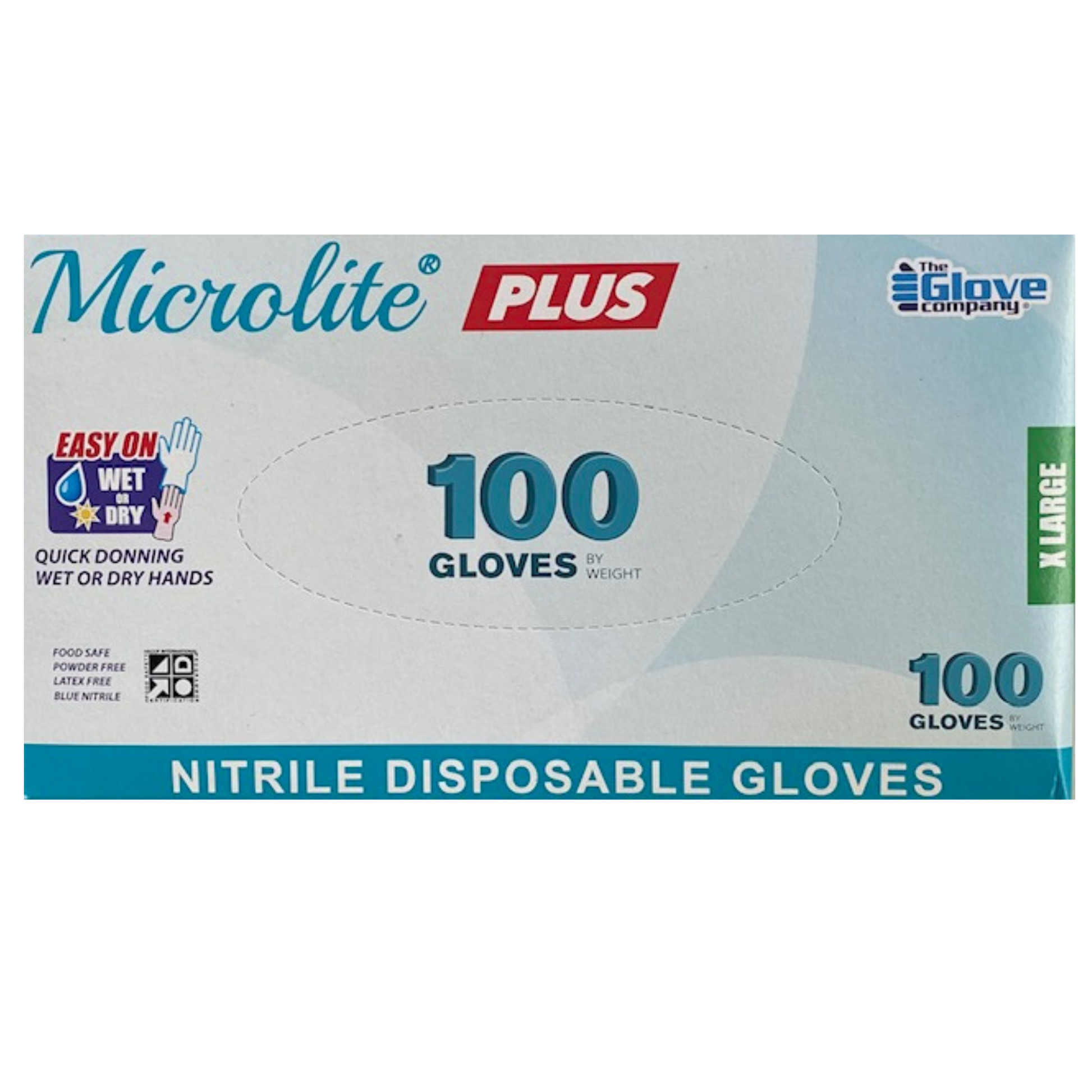 Microlite Nitrile Gloves XL - Carton (1000pc)