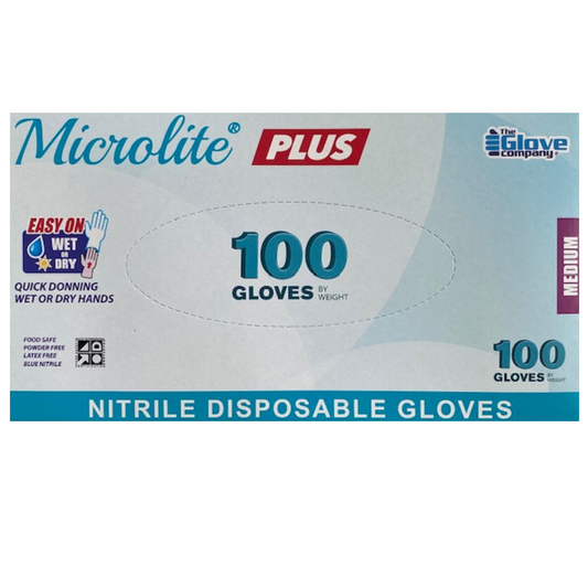 Microlite Nitrile Gloves M - Carton (1000pc)
