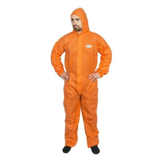 Combat Disposable Coverall - Orange 3XL - Carton (50pc)