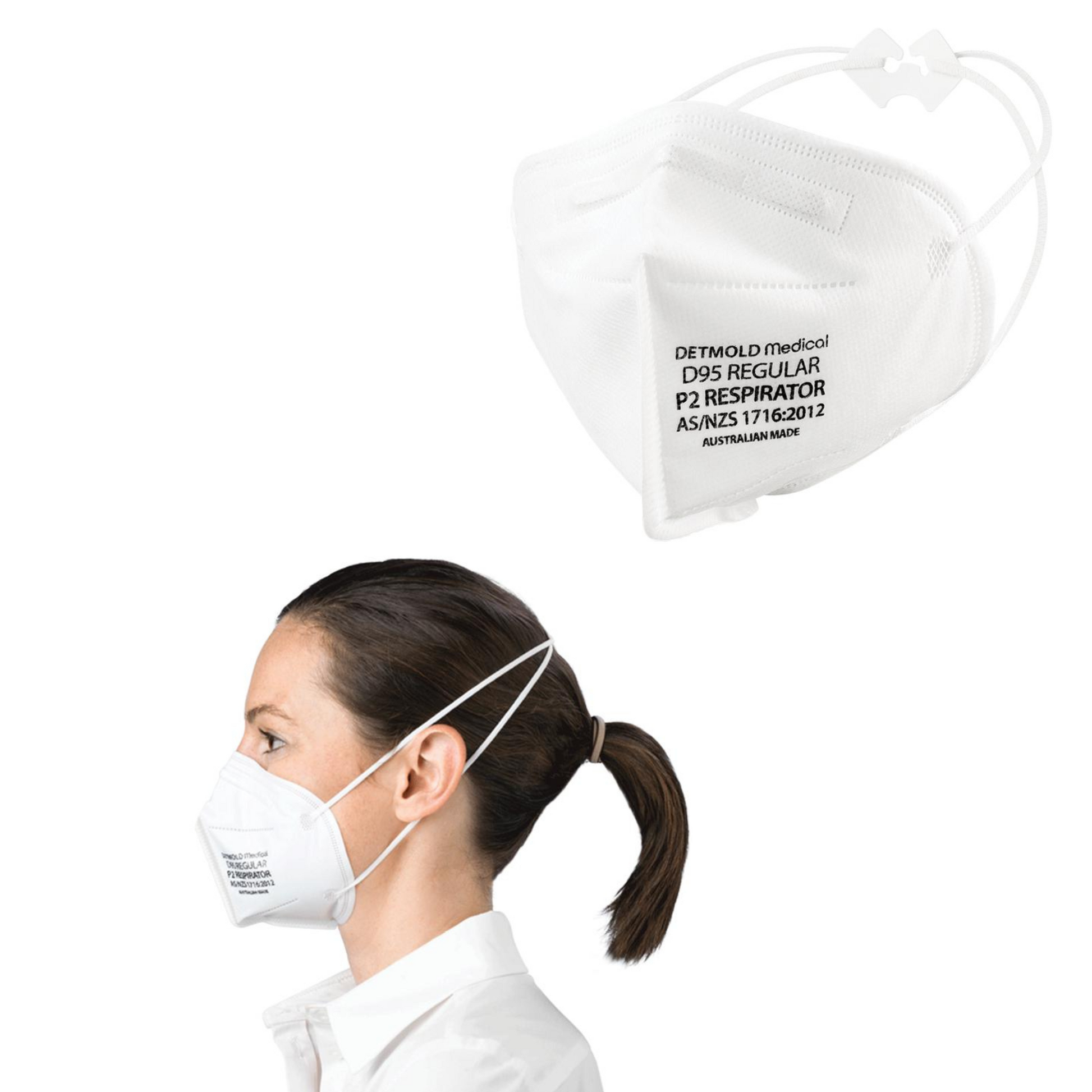 Detmold Face Mask P2 Respirator on 