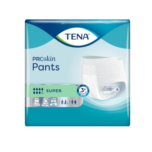 TENA Unisex Incontinence Adult ProSkin Pants Super Large - Carton (48pc)