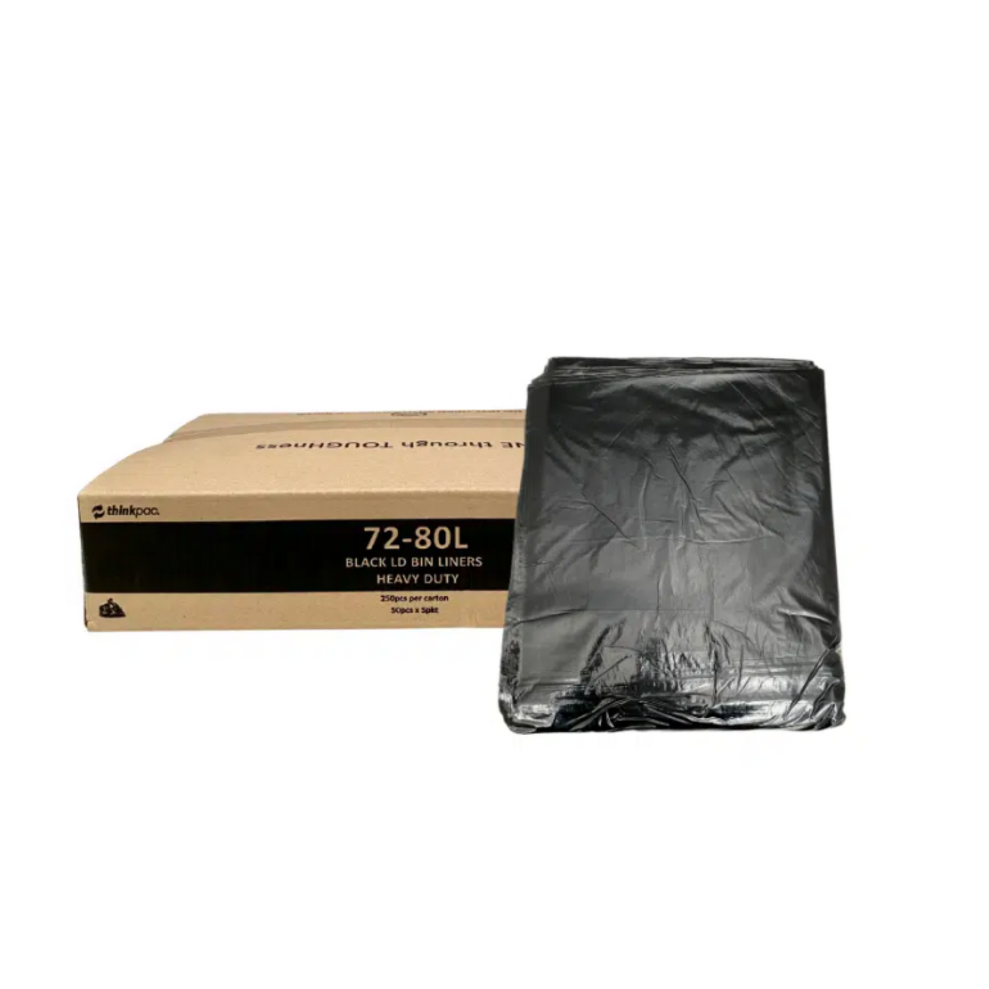 Thinkpac 72-80L Restaurant Grade Range Bin Liner 32um (250pc)